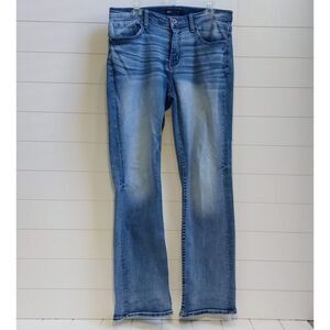 BKE Tyler Stretch Jean in Weber Men's Size 35x33 Blue Denim Cell Phone Pocket